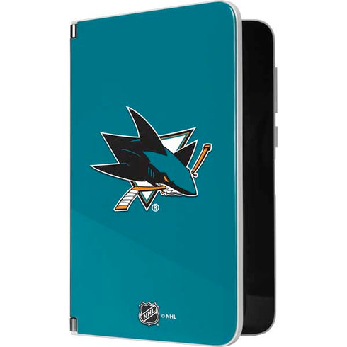 NHL San Jose Sharks Solid Background Surface Duo Skin