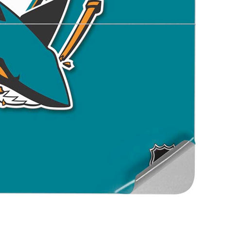 NHL San Jose Sharks Solid Background Surface Laptop Studio Skin