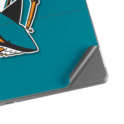 NHL San Jose Sharks Solid Background Surface Pro 8 Skin