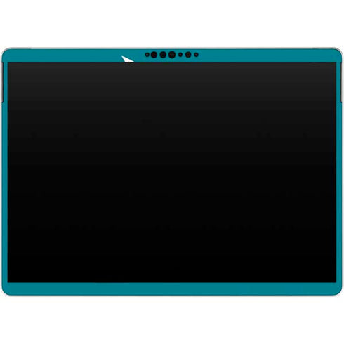 NHL San Jose Sharks Solid Background Surface Pro 9 Skin