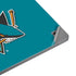NHL San Jose Sharks Solid Background Universal Laptop 12in (9.8 x 6.8in) Skin