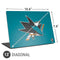 NHL San Jose Sharks Solid Background Universal Laptop 13in (10.6 x 7.6in) Skin