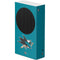 NHL San Jose Sharks Solid Background Xbox Series S Console Skin