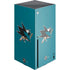 NHL San Jose Sharks Solid Background Xbox Series X Console Skin