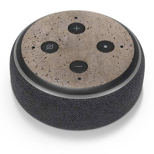 Sandstone Concrete Amazon Echo Dot Skin
