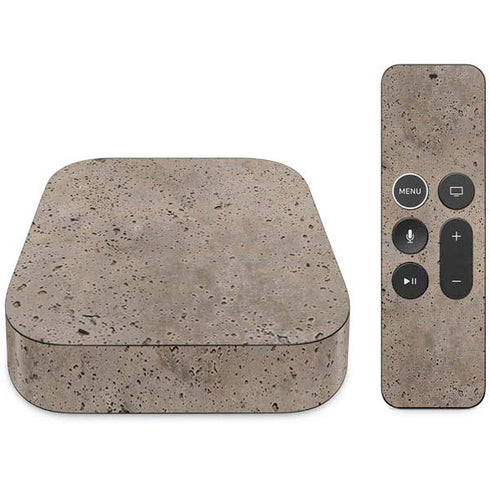 Sandstone Concrete Apple TV Skin