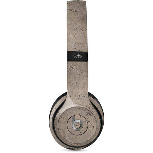 Sandstone Concrete Beats Solo 2 Wired Skin