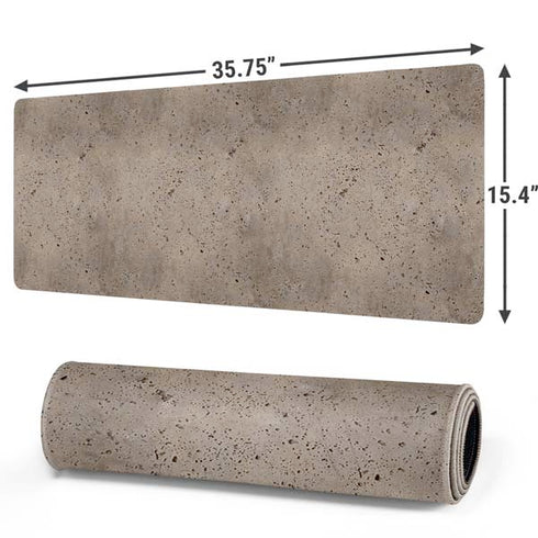 Sandstone Concrete Gaming Mouse Pad