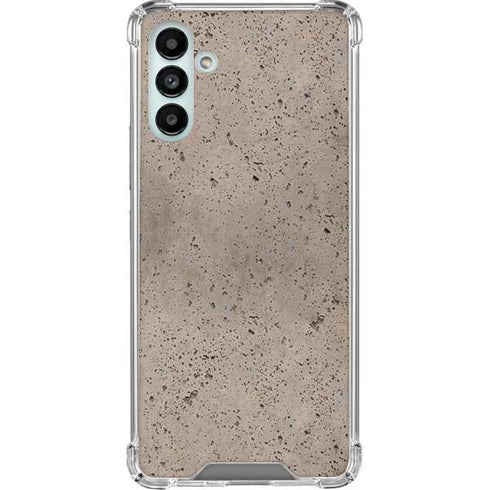 Sandstone Concrete Galaxy A13 5G Clear Case