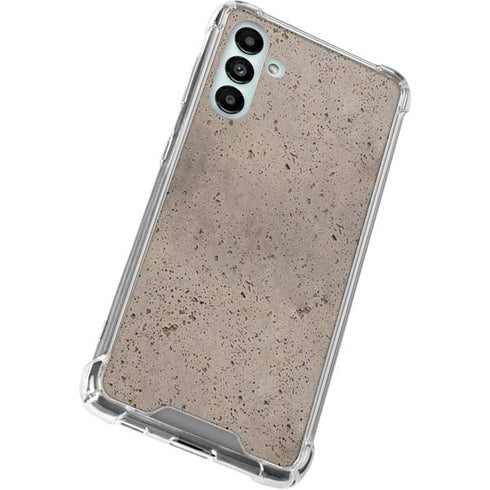 Sandstone Concrete Galaxy A13 5G Clear Case