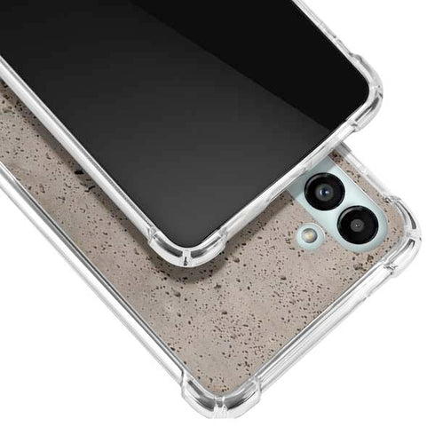 Sandstone Concrete Galaxy A13 5G Clear Case