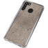 Sandstone Concrete Galaxy A21 Clear Case