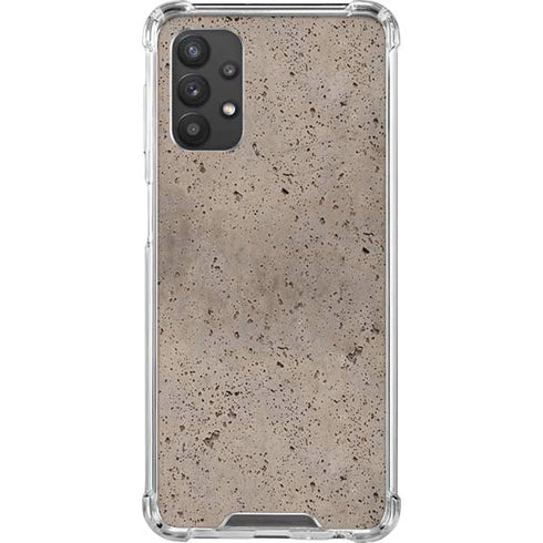Sandstone Concrete Galaxy A32 5G Clear Case