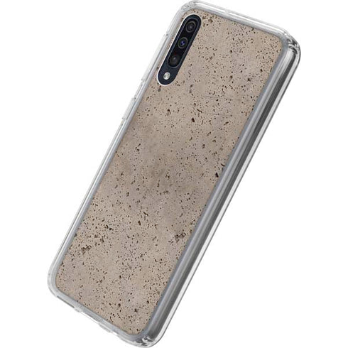 Sandstone Concrete Galaxy A50 Clear Case