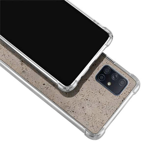 Sandstone Concrete Galaxy A51 5G Clear Case