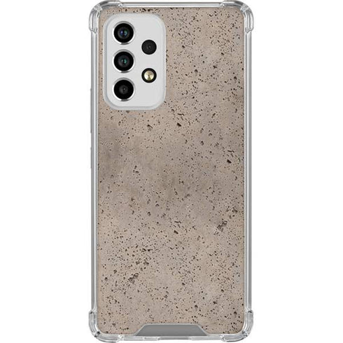 Sandstone Concrete Galaxy A53 5G Clear Case