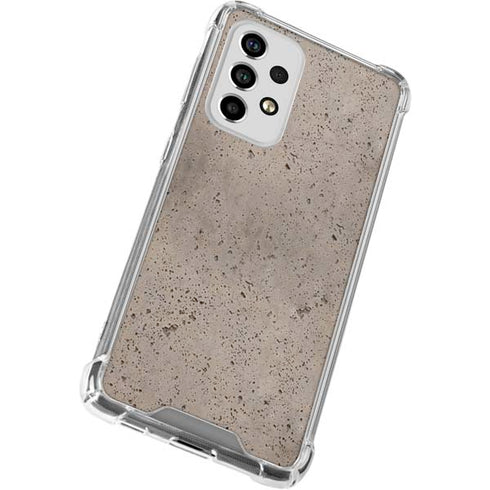 Sandstone Concrete Galaxy A53 5G Clear Case