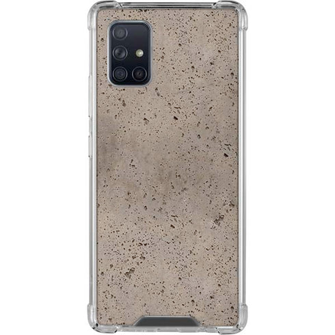 Sandstone Concrete Galaxy A71 5G Clear Case