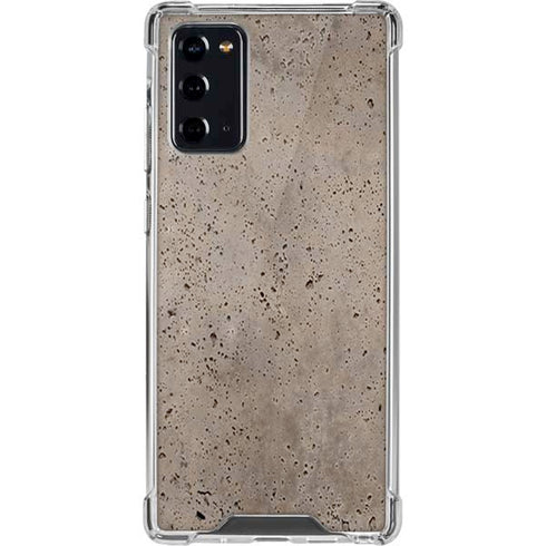 Sandstone Concrete Galaxy Note20 5G Clear Case