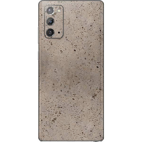 Sandstone Concrete Galaxy Note20 5G Skin