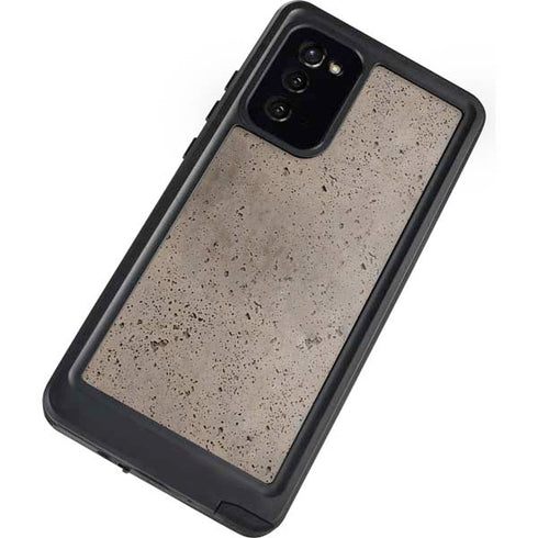 Sandstone Concrete Galaxy Note20 5G Waterproof Case