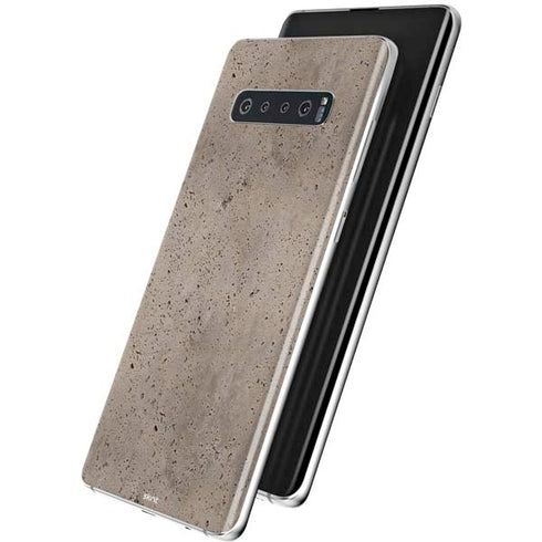 Sandstone Concrete Galaxy S10 Plus Skin