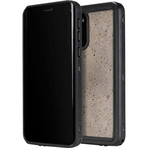 Sandstone Concrete Galaxy S20 Waterproof Case