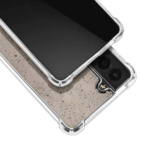 Sandstone Concrete Galaxy S21 FE Clear Case