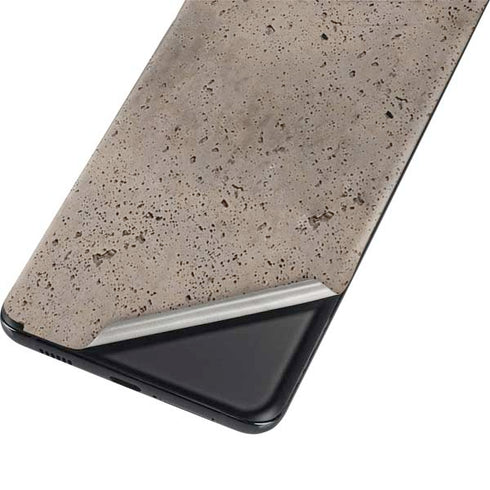 Sandstone Concrete Galaxy S21 Plus 5G Skin