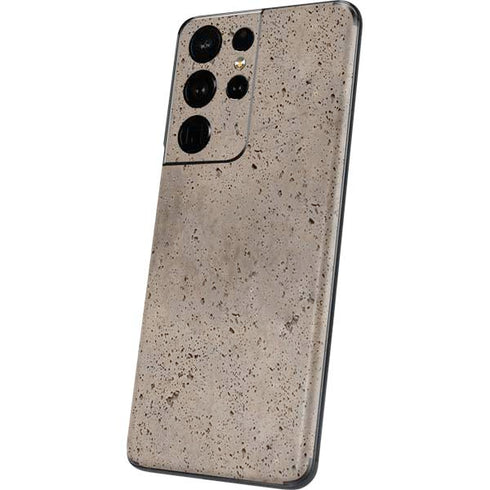 Sandstone Concrete Galaxy S21 Ultra 5G Skin