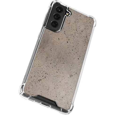 Sandstone Concrete Galaxy S22 Plus Clear Case