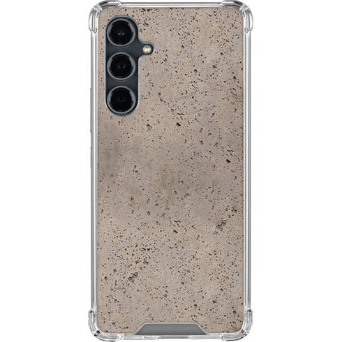 Sandstone Concrete Galaxy S23 FE Clear Case