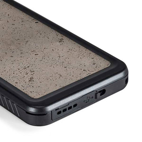 Sandstone Concrete Galaxy S23 Plus Waterproof Case
