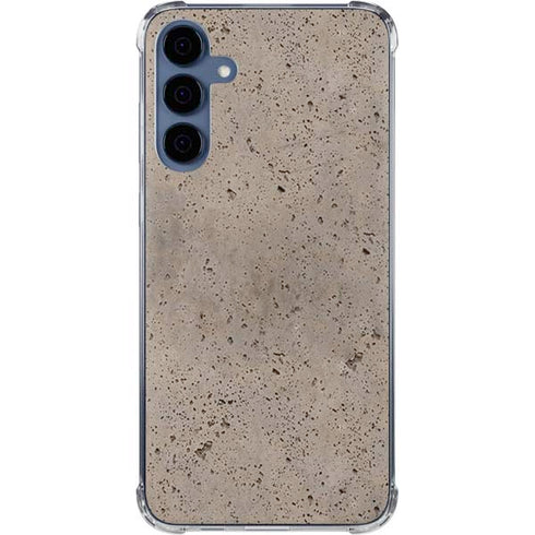 Sandstone Concrete Galaxy S24 Clear Case