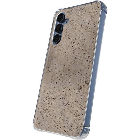 Sandstone Concrete Galaxy S24 Clear Case
