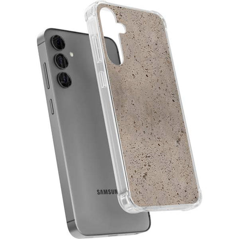 Sandstone Concrete Galaxy S24 Plus Clear Case