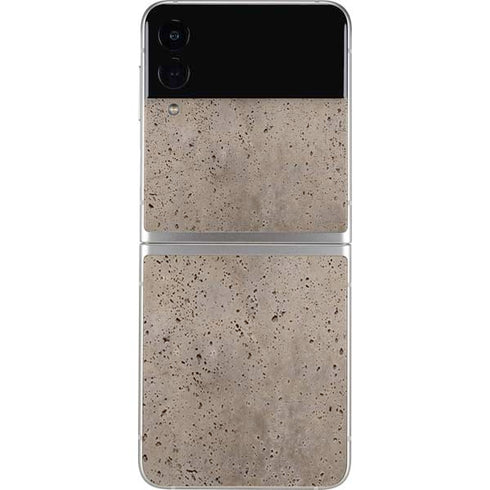 Sandstone Concrete Galaxy Z Flip4 5G Skin