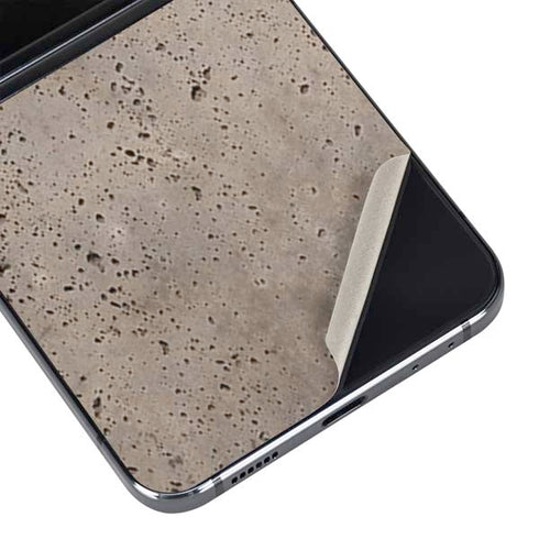Sandstone Concrete Galaxy Z Flip5 5G Skin