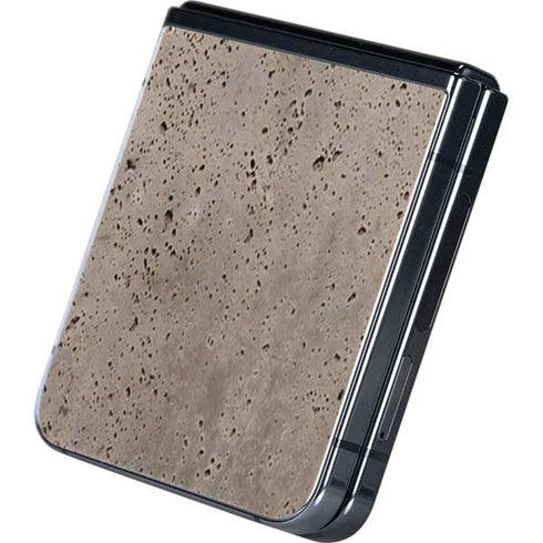 Sandstone Concrete Galaxy Z Flip5 5G Skin