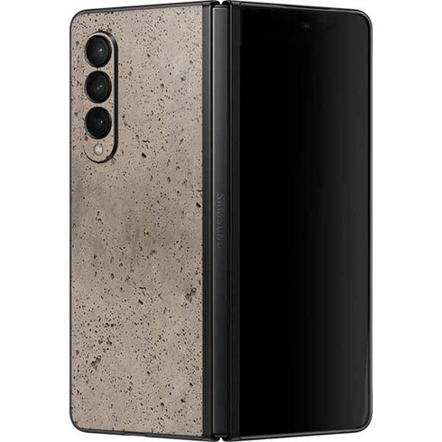 Sandstone Concrete Galaxy Z Fold3 5G Skin