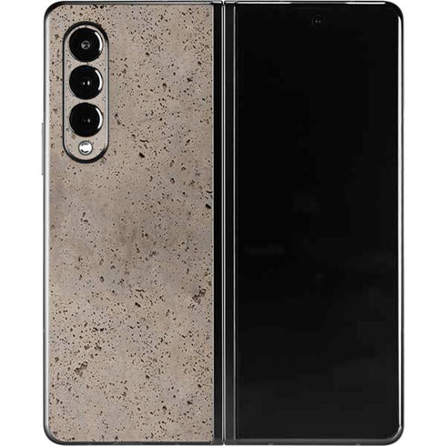 Sandstone Concrete Galaxy Z Fold3 5G Skin