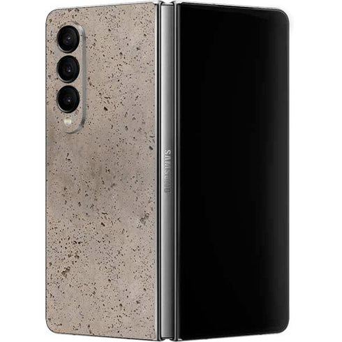 Sandstone Concrete Galaxy Z Fold4 5G Skin