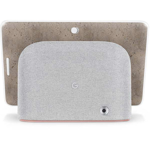 Sandstone Concrete Google Home Hub Skin