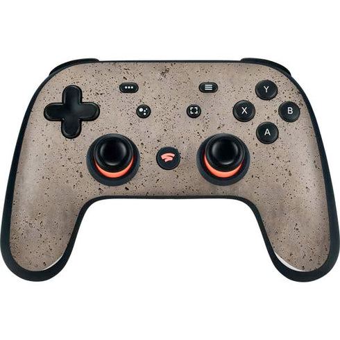 Sandstone Concrete Google Stadia Controller Skin
