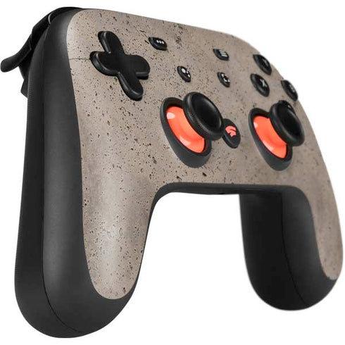 Sandstone Concrete Google Stadia Controller Skin