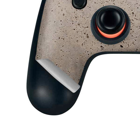 Sandstone Concrete Google Stadia Controller Skin