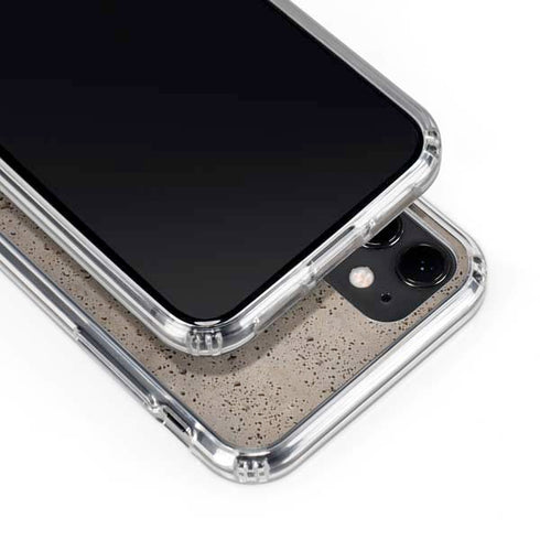 Sandstone Concrete iPhone 11 Clear Case