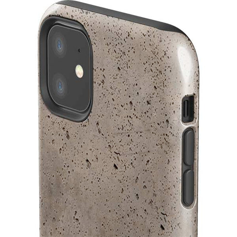 Sandstone Concrete iPhone 11 Impact Case