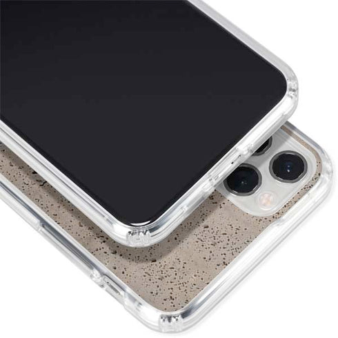 Sandstone Concrete iPhone 11 Pro Clear Case