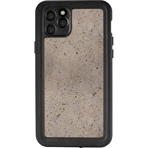 Sandstone Concrete iPhone 11 Pro Max Waterproof Case